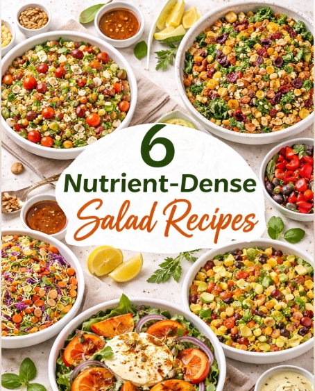 6 Nutrient-Dense Salad Recipes That Are Anything But Boring