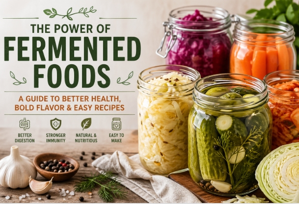 Fermented Foods Guide: Benefits, Tips & Recipes