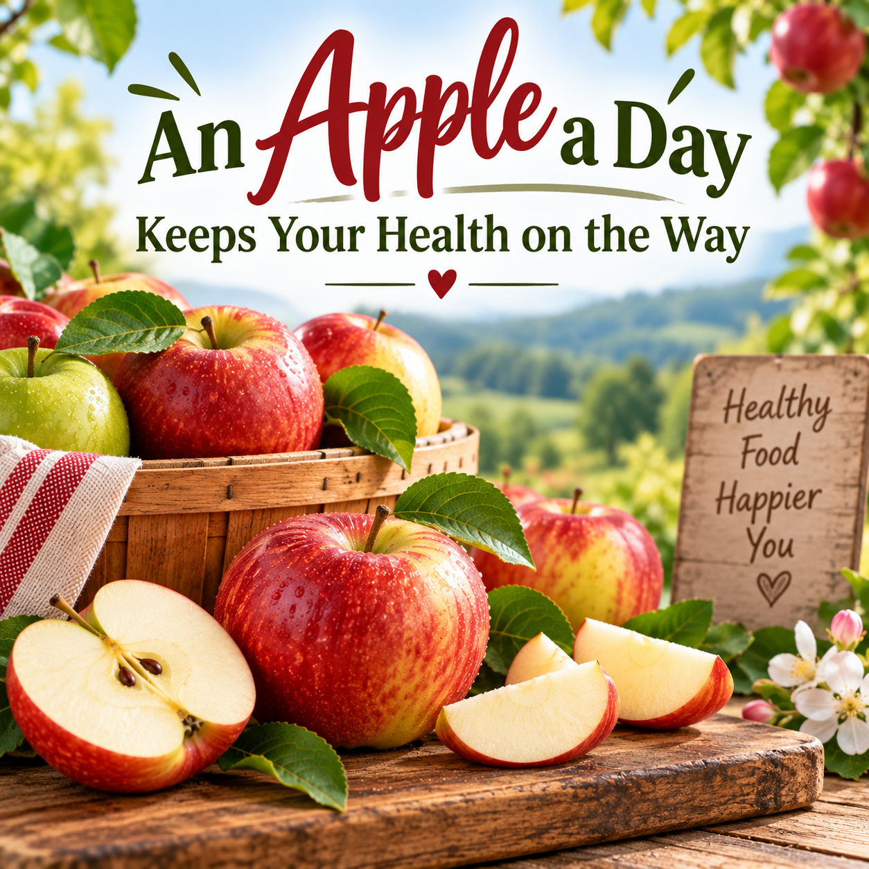 An Apple a Day Keeps Your Health on the Way