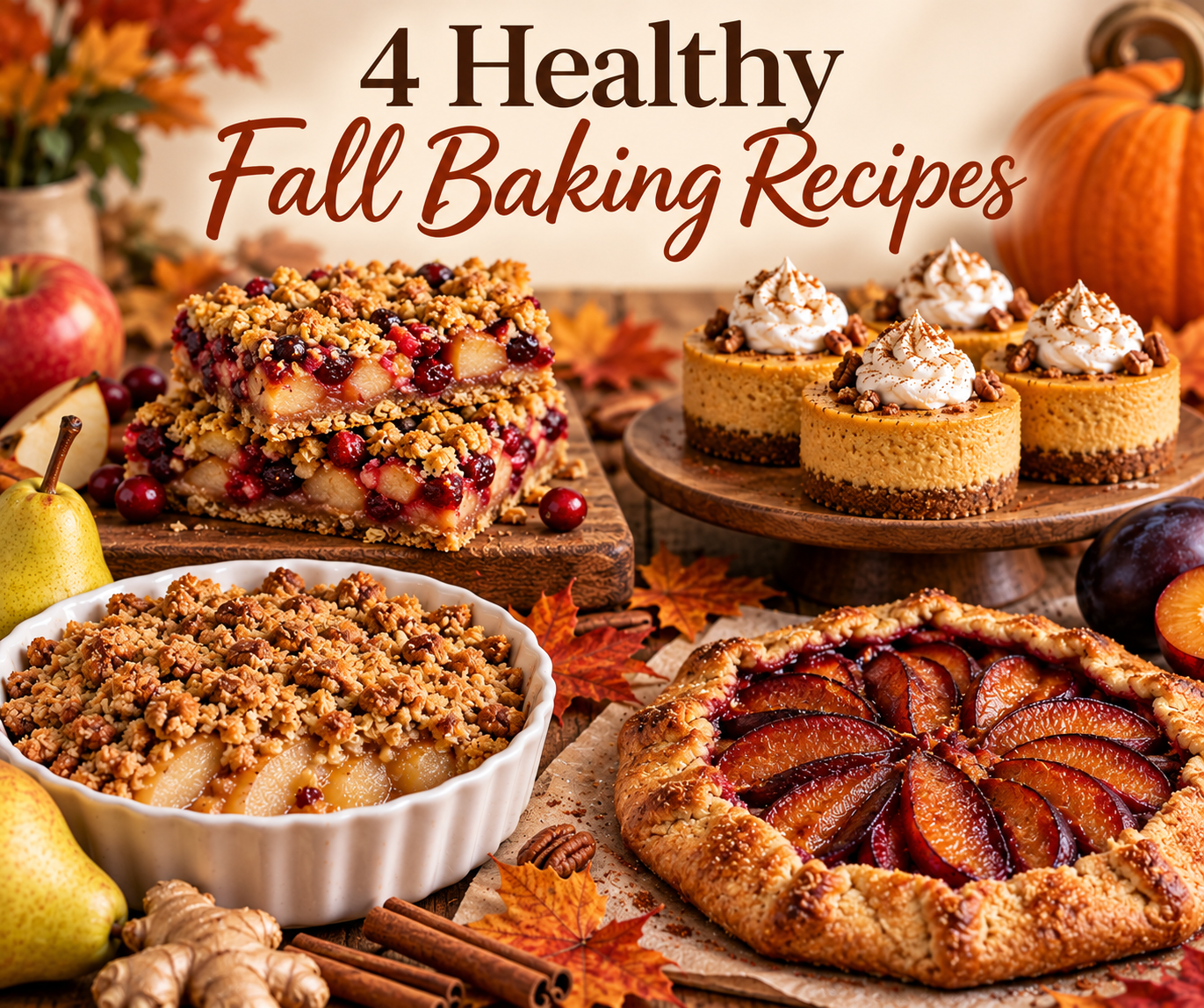 4 Cozy Fall Baking Recipes Made Without Added Sugar