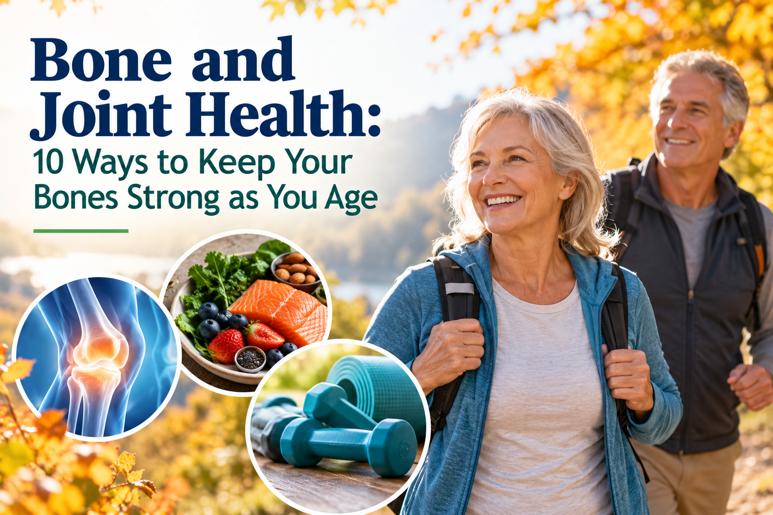 Bone and Joint Health: 10 Ways to Keep Your Bones Strong as You Age